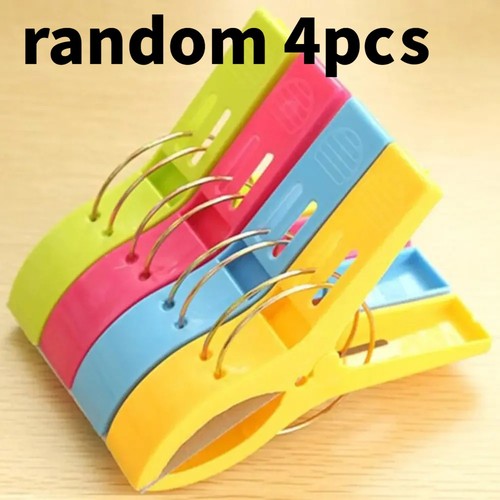Beach towel clips large - 4x,