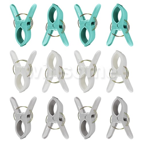 4pc beach towel clips plastic - towel,