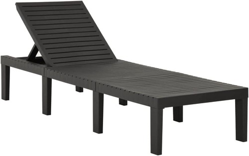 Sun lounger plastic deck chair - deck,