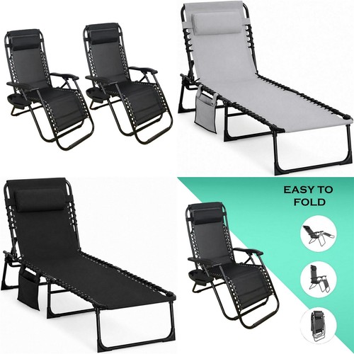 Folding sun lounger - sun, recliner