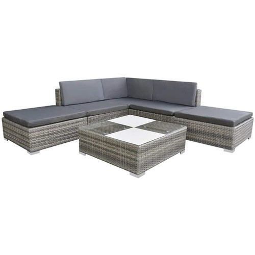 Vidaxl garden lounge - set, 6
