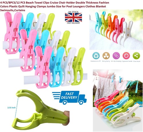 Beach towel clips - beach,