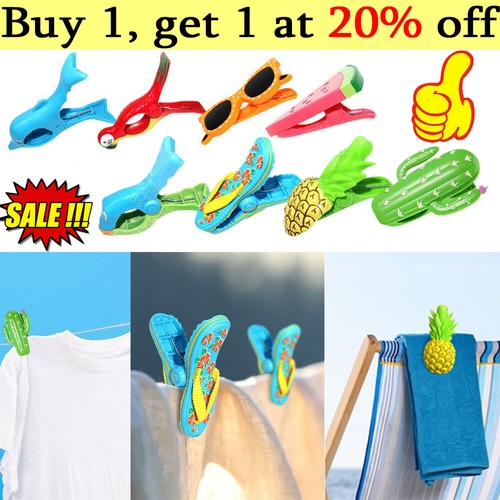 Beach towel clip plastic - beach,