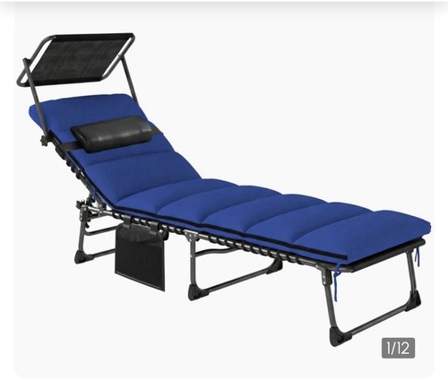 Folding sun lounger with - sun,