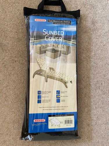 Bosmere sun bed cover - bed, large