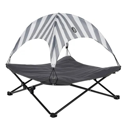 Stripes dog sun bed - stripes,