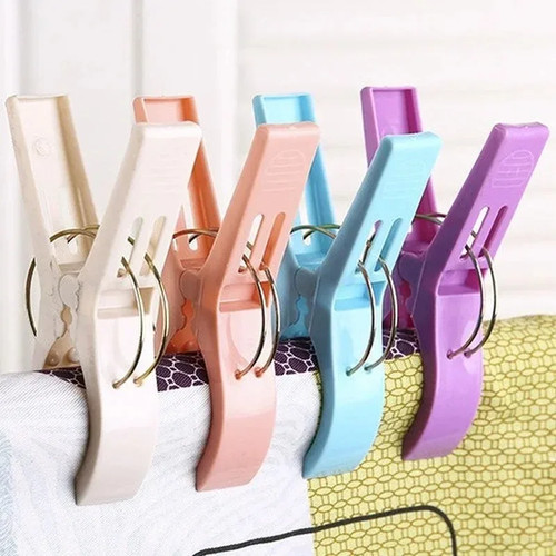 4pcs beach towel clips - clips, plastic
