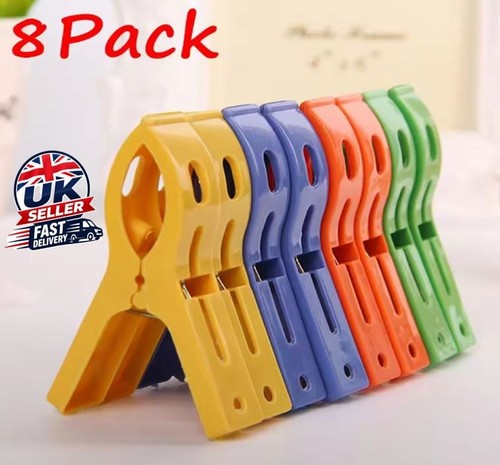 Beach towel clips - beach, plastic