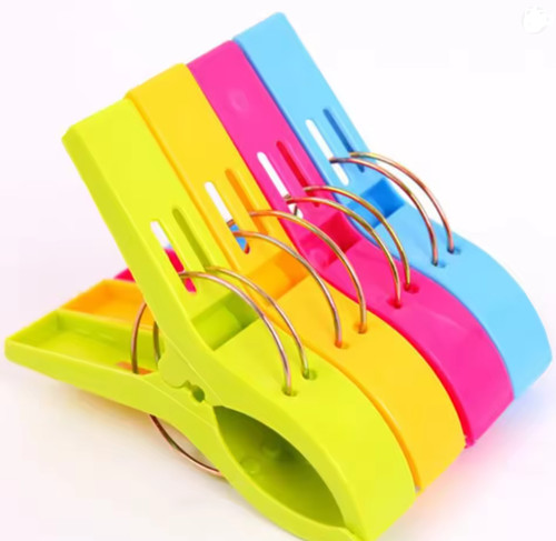 Beach towel clips - towel, large