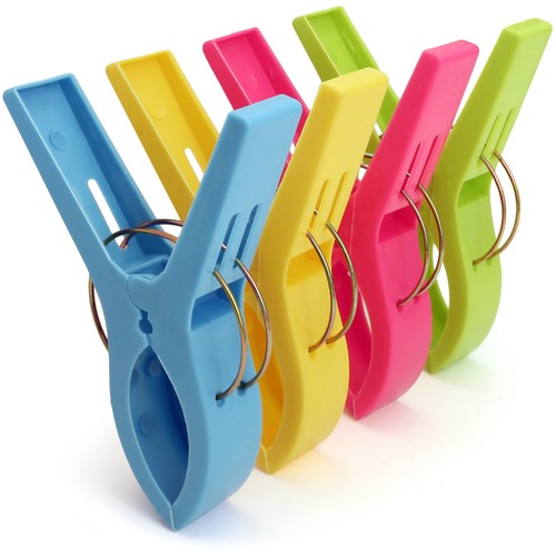 Beach towel clips plastic - beach,