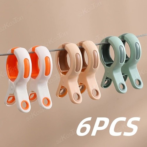 Plastic beach towel clips - plastic,